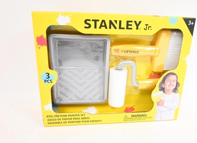 Stanley Jr. set de pictură pentru copii, 3 piese