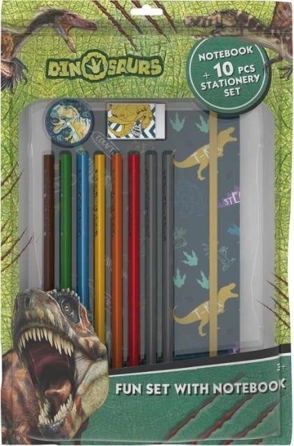 Pachet JIRI MODELS cu bloc Notițe Dinosauri