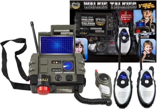 Set de stații emisie-recepție Walkie Talkie pentru copii