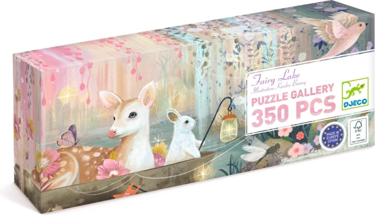Puzzle Djeco Lumea zânelor (350 de piese)