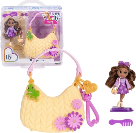 Păpușă mini de modă Disney ILY 4ever cu tematica Rapunzel și accesorii