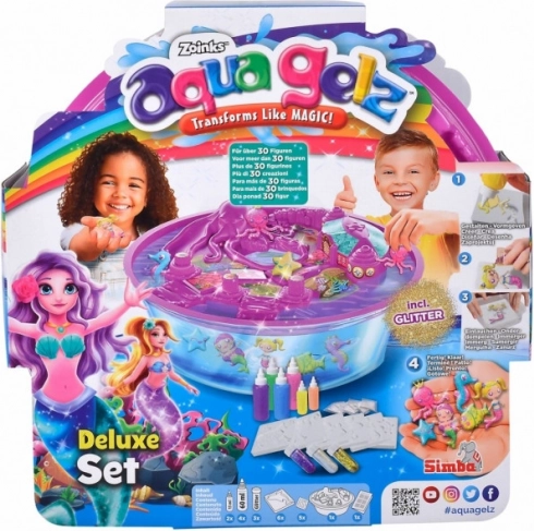 Aqua Gelz Sirene magice – set creativ