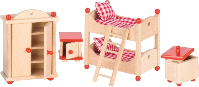 Set de 12 piese din lemn de fag