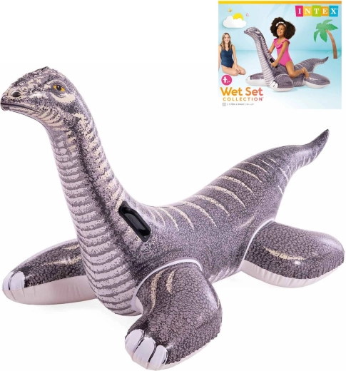 Brontosaurus gonflabil Intex pentru apă, cu mânere