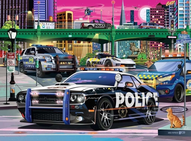 Ravensburger puzzle Intervenție polițienească XXL 150 piese