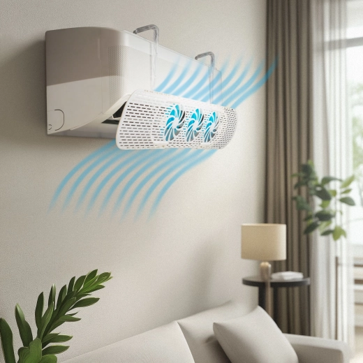 Deflector reglabil pentru aer condiționat 55–88 cm