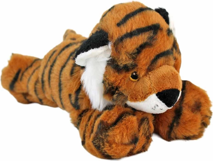 Tigru de pluș culcat Eco-line 28 cm