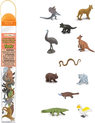 Safari Ltd. tub „Țara de dincolo” – animale australiene (11 figurine)