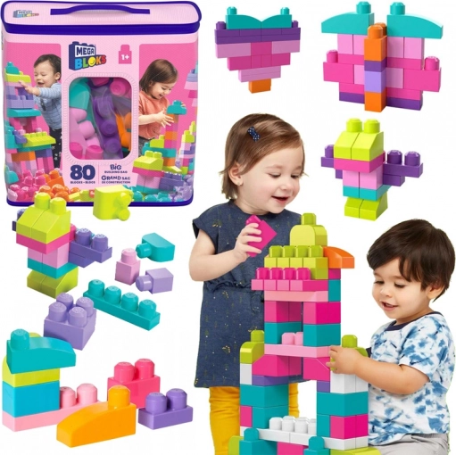 Mega Bloks cărămizi de construcție colorate pentru copii