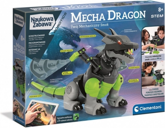 Set educațional de construcție dragon mecha