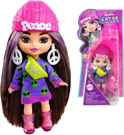 Barbie Extra Mini Minis păpușă cu stil UFO