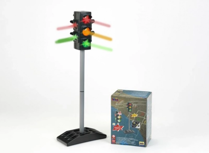 Semafor rutier pentru copii 72 cm cu lumini