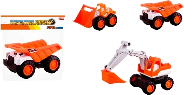 Jucărie de construcție din plastic – excavator sau basculantă