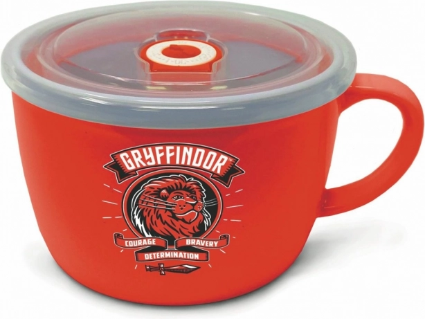 Bol ceramic cu capac HP Gryffindor