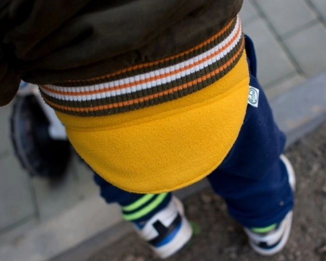 Fleece călduros cu umplutură dublă