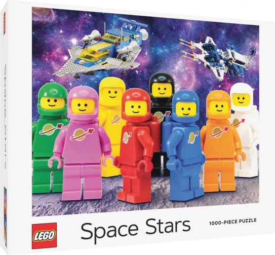 Puzzle de masă LEGO eroi spațiali 1000 piese – Chronicle Books