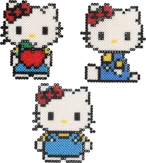 Hello Kitty set de mărgele termoadezive pentru copii