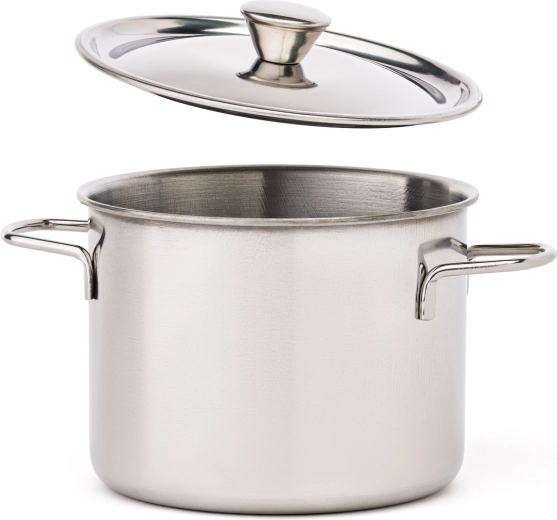 Veselă mini metalică pentru joacă realistă