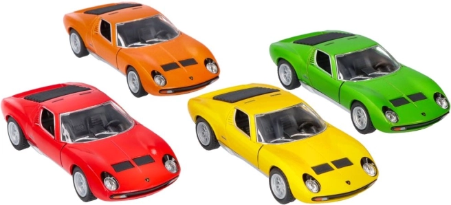 Model metalic Lamborghini Miura P400 SV 1971