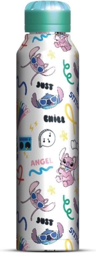 Sticlă din oțel inoxidabil slim Lilo și Stitch 550 ml
