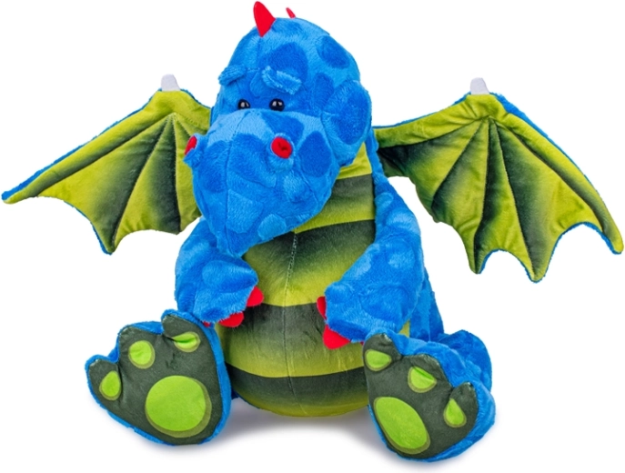 Dragon plușat albastru 23 cm