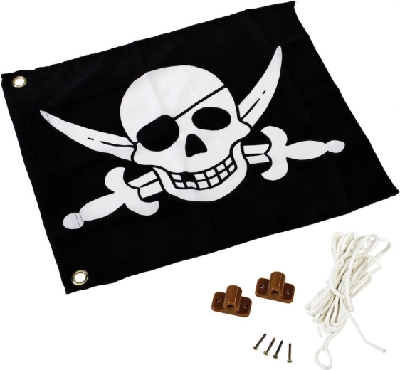 Marimex Play steag pirateresc pentru locul de joacă pentru copii