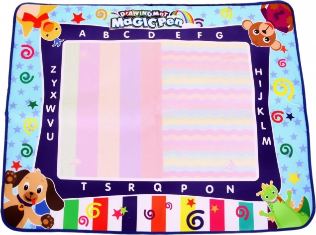 Covoraș de desen cu apă cu accesorii pentru copii 3+