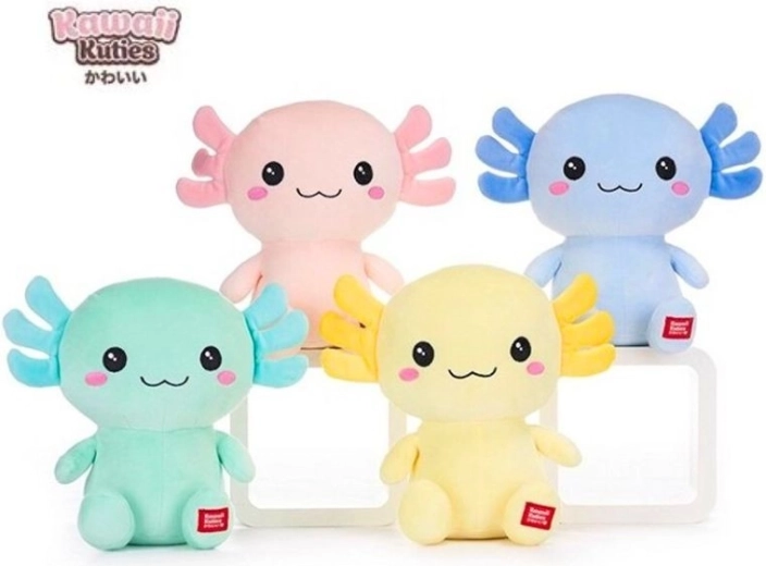 Axolotl de pluș Kawaii Kuties 24 cm