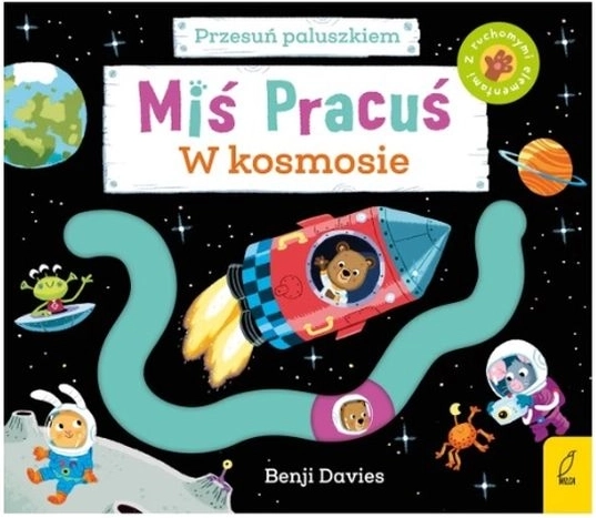 Ursulețul harnic – glisează cu degetul: în spațiu
