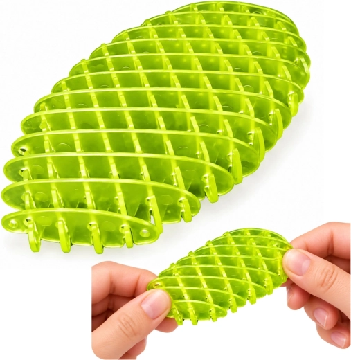 Fidget antistres elastic verde 5 cm