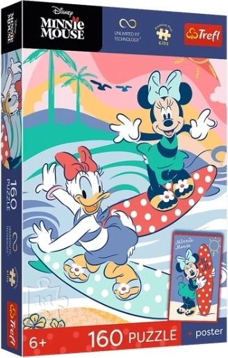 Puzzle pentru copii UFT Premium Plus Kids „Piękna myszka” (Șoricel frumos), 160 piese - 1 bucată