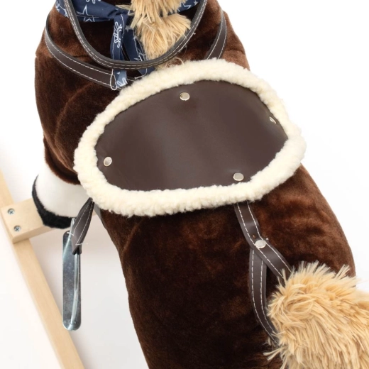 Pluș catifelat și șa confortabilă