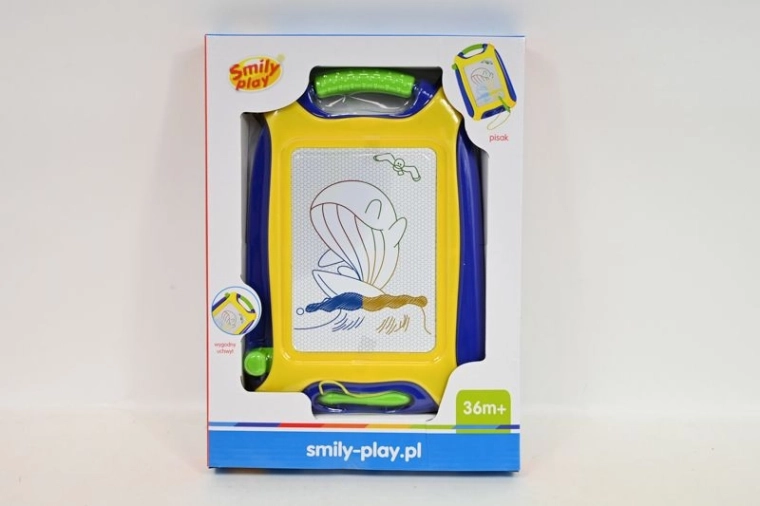 SmilyPl tablă magnetică color pentru desen
