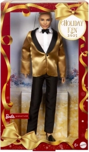 Păpușă de colecție Barbie Ken Holiday 2025