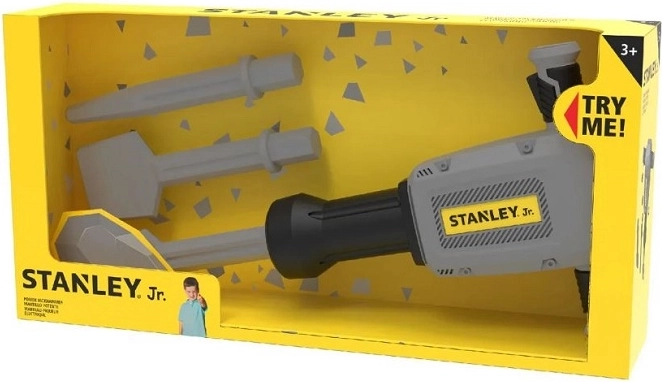 Ciocan pneumatic Stanley pentru copii, pe baterii, cu efecte luminoase și sonore
