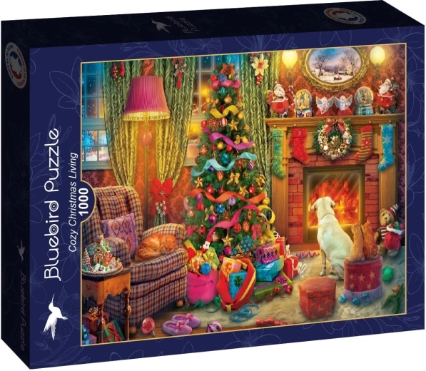 Puzzle Bluebird Crăciun liniștit 1000 de piese