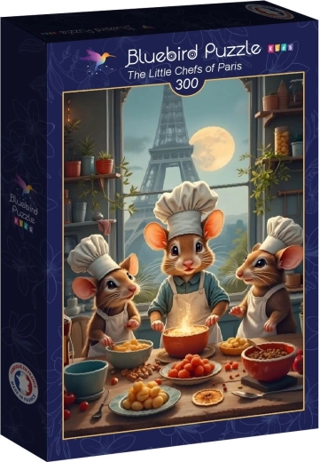 Puzzle Bluebird Micii bucătari din Paris 300 de piese