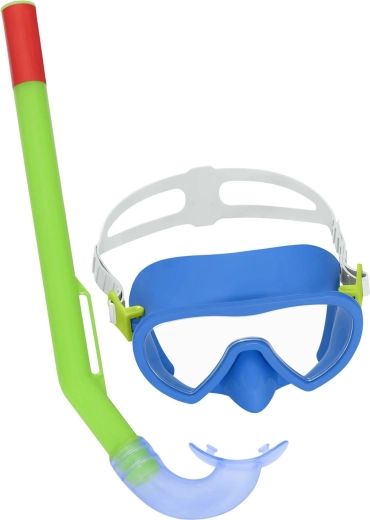 Set pentru snorkeling Bestway – albastru, mărime universală
