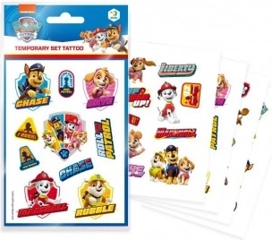 Tatuaje temporare PATRULA CĂȚELUȘILOR – 4 foi