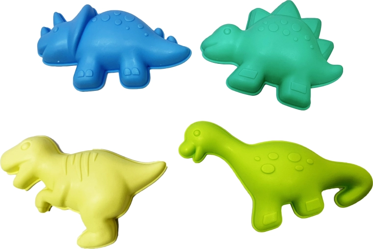 Forme cu dinozauri pentru joacă creativă