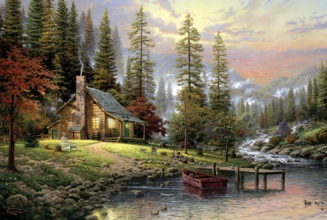 Puzzle Refugiu 500 piese SCHMIDT