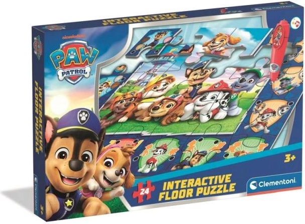 Puzzle interactiv de podea Paw Patrol