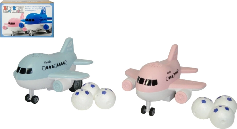 Avion cu lumină, sunet și mingiuță zburătoare