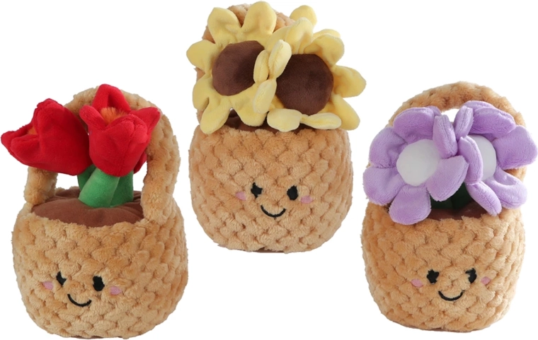 Trei variante vesele de flori