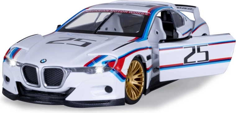 Model metalic BMW 3.0 CSL Hommage R 1:24 alb