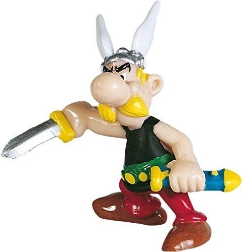 Figurină Asterix pregătit de luptă - 1 bucată