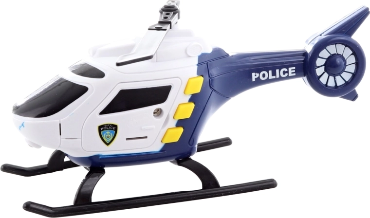 Elicopter de poliție în set