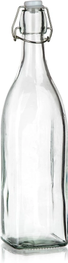 Sticlă dreptunghiulară din sticlă cu închidere cu pârghie 950 ml Yara