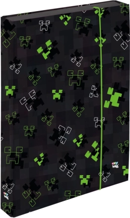 Cutie pentru caiete A4 Jumbo OXY Next Green Cube