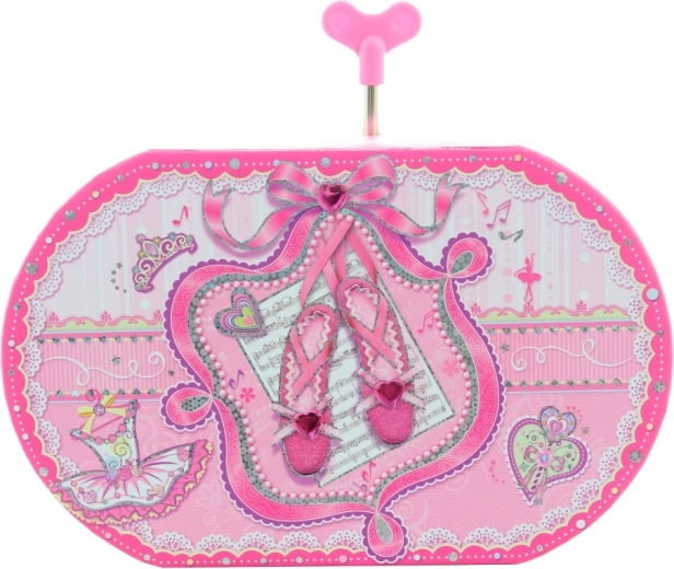 Balerină dansatoare și melodie delicată